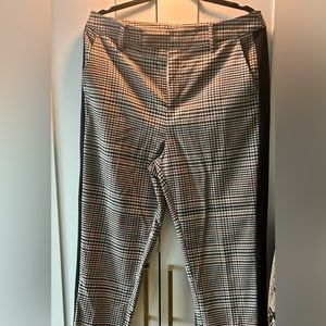 Cropped fall tuxedo pant